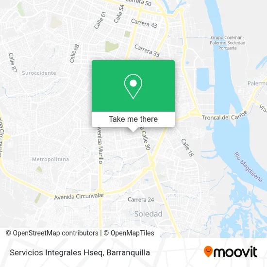Servicios Integrales Hseq map