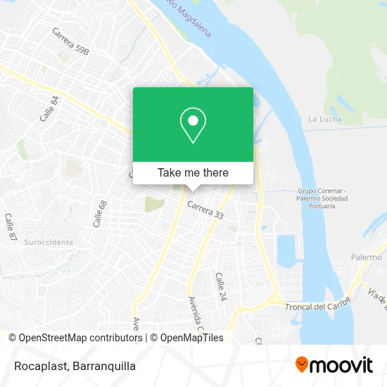 Rocaplast map