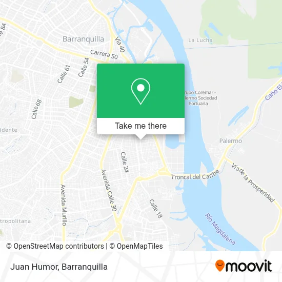 Juan Humor map
