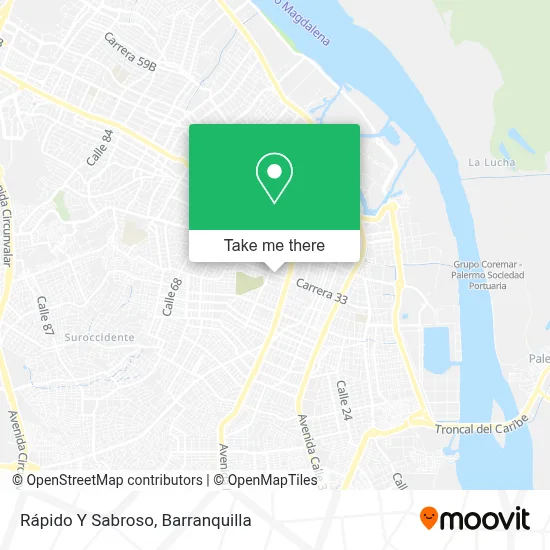 Rápido Y Sabroso map