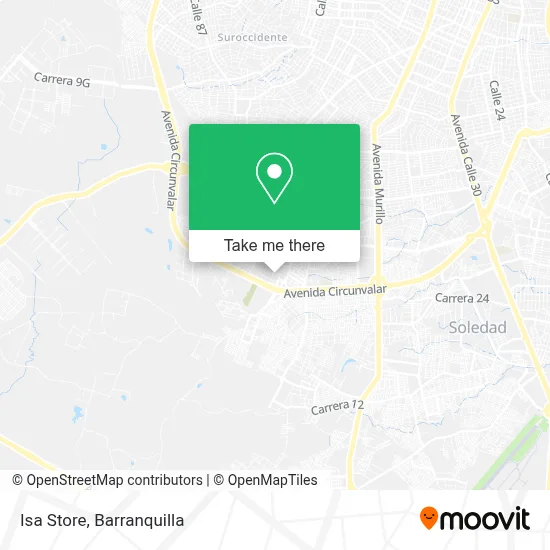 Isa Store map