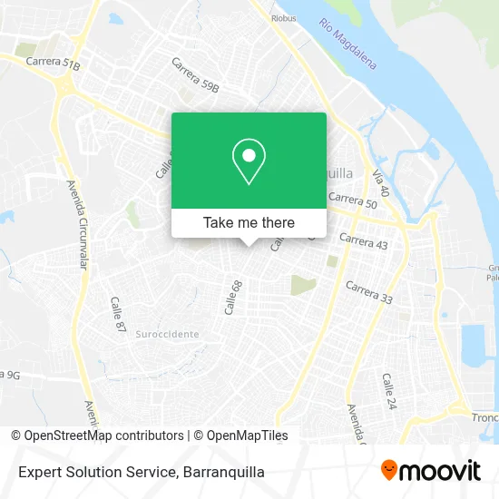 Expert Solution Service map