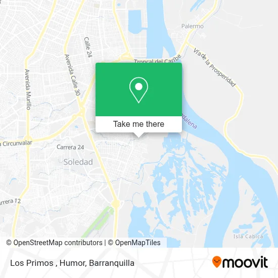Los Primos , Humor map