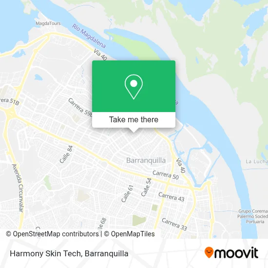 Harmony Skin Tech map