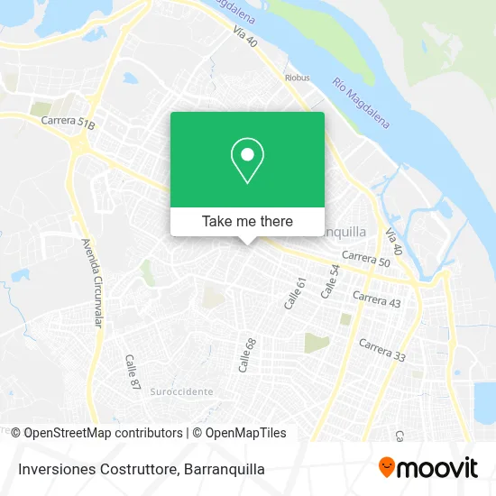 Inversiones Costruttore map