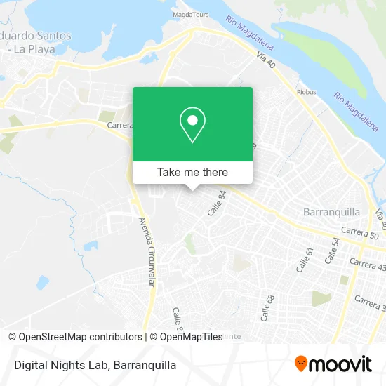 Digital Nights Lab map