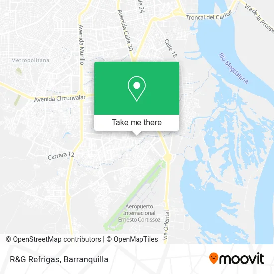 R&G Refrigas map
