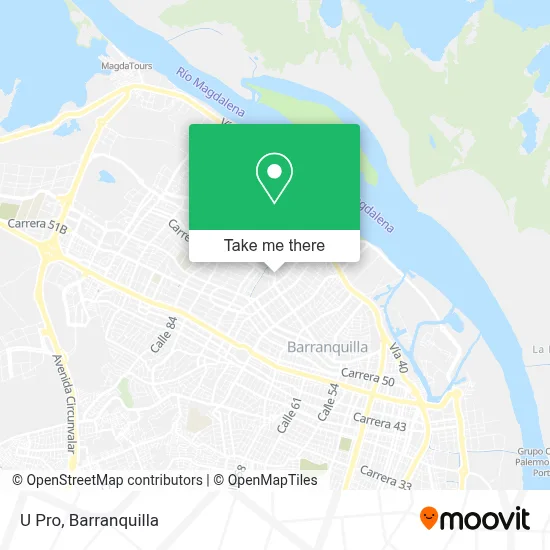 U Pro map
