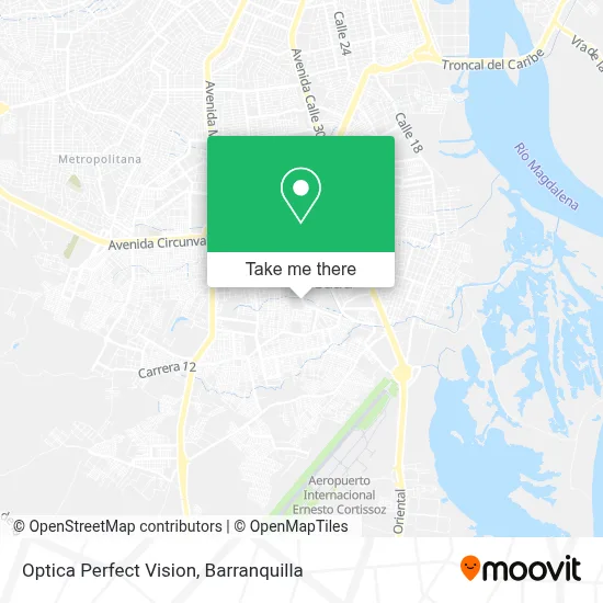 Optica Perfect Vision map