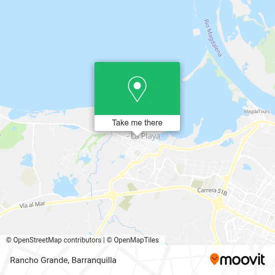 Rancho Grande map