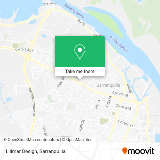Lilimar Design map