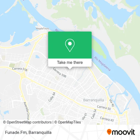 Funade.Fm map