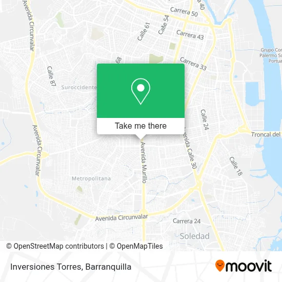 Inversiones Torres map