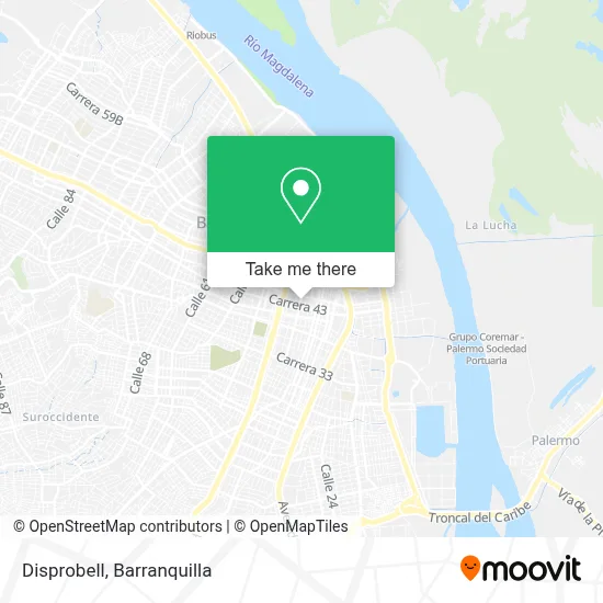 Disprobell map