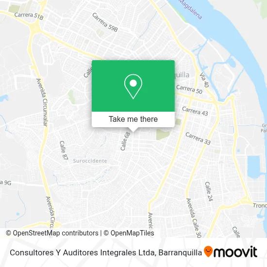 Consultores Y Auditores Integrales Ltda map