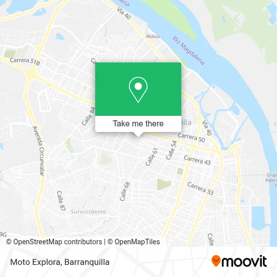 Moto Explora map