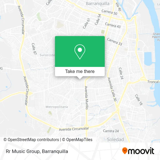 Rr Music Group map