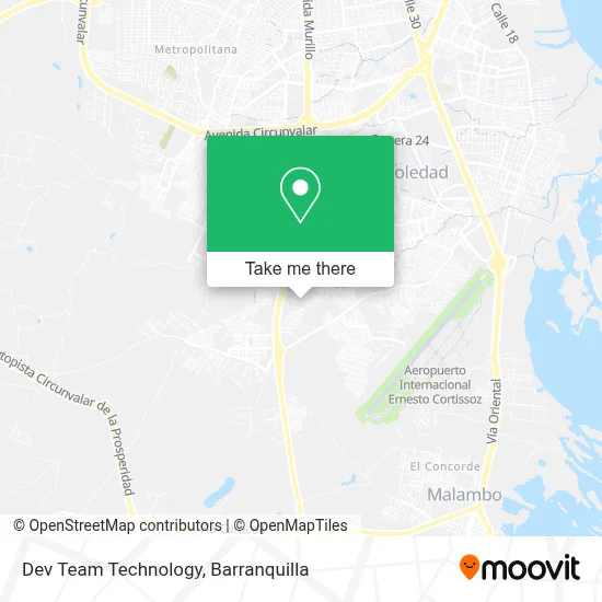 Dev Team Technology map