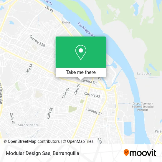 Modular Design Sas map