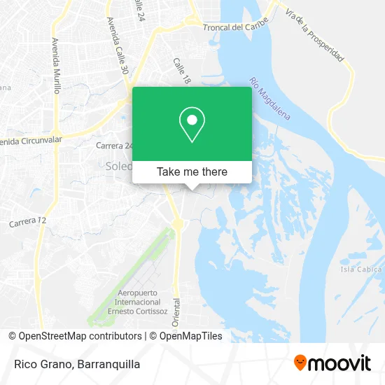 Rico Grano map