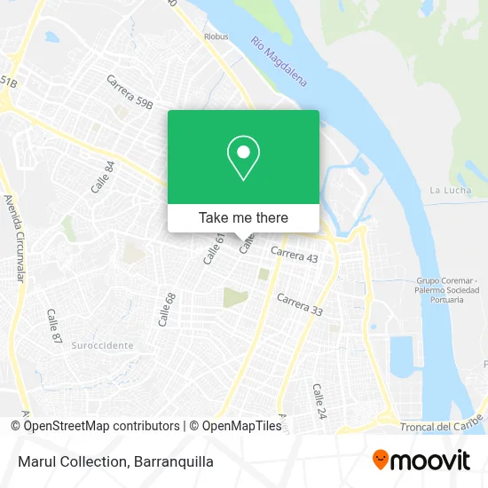 Marul Collection map