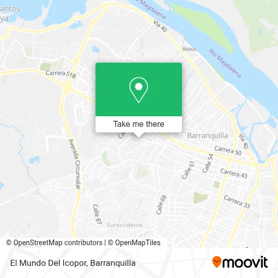 El Mundo Del Icopor map