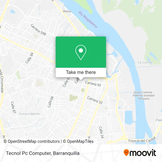 Tecnol Pc Computer map