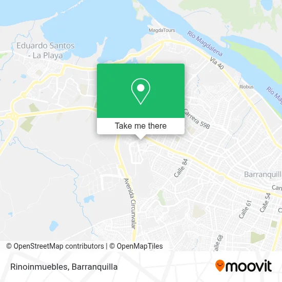 Rinoinmuebles map