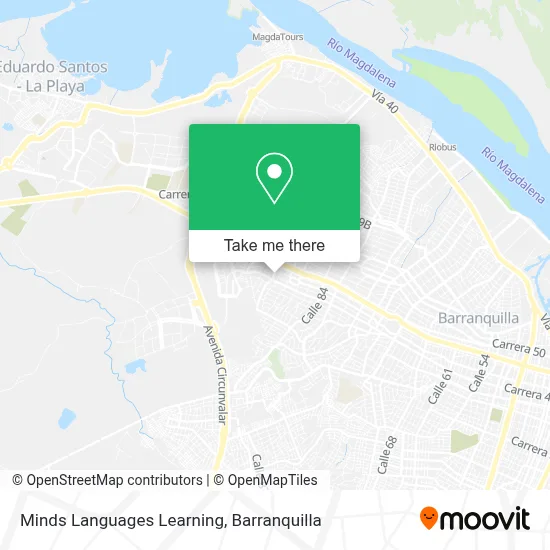 Minds Languages Learning map