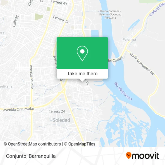 Conjunto map