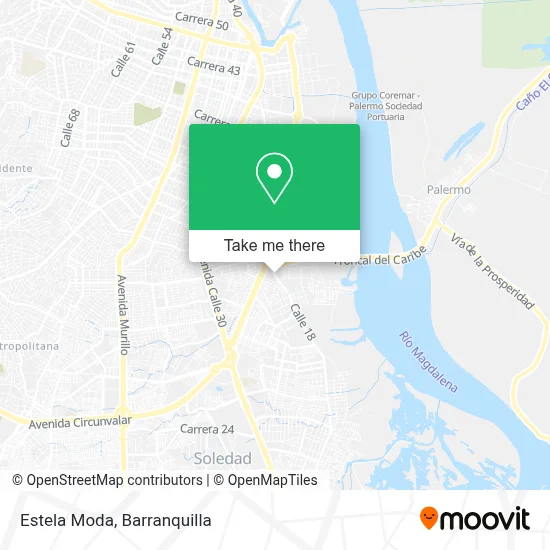 Estela Moda map