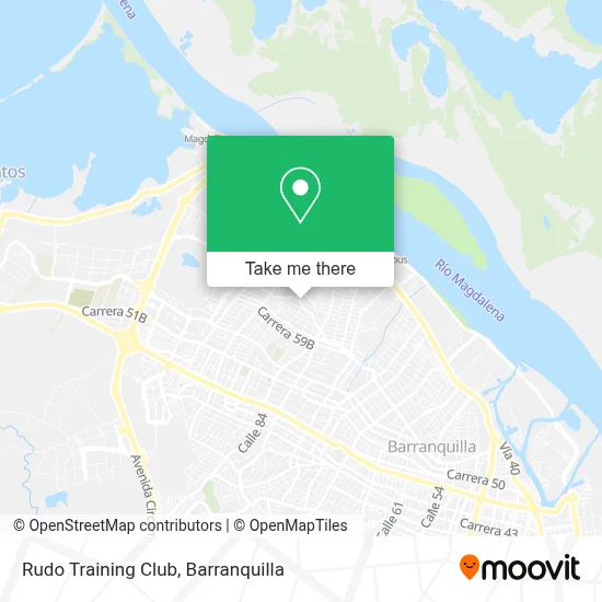 Rudo Training Club map