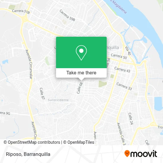 Riposo map
