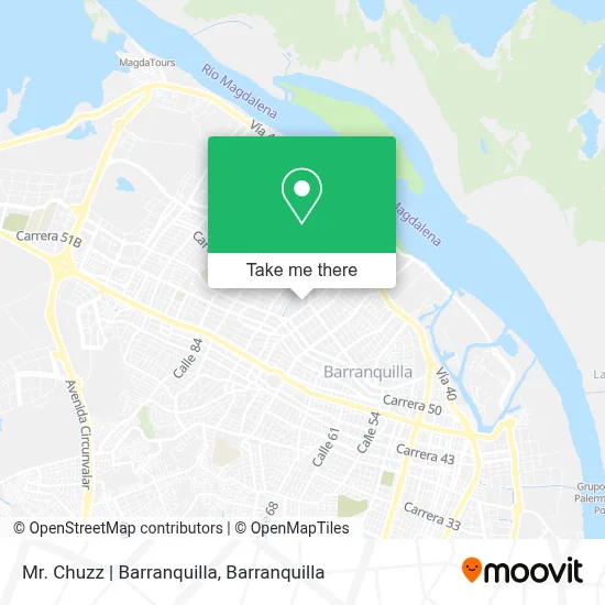 Mr. Chuzz | Barranquilla map