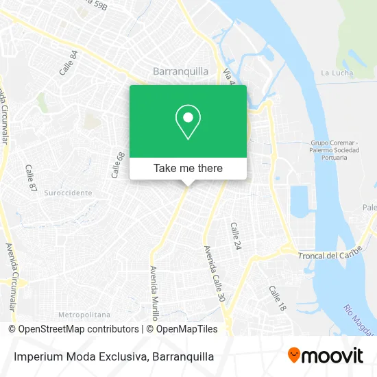 Imperium Moda Exclusiva map