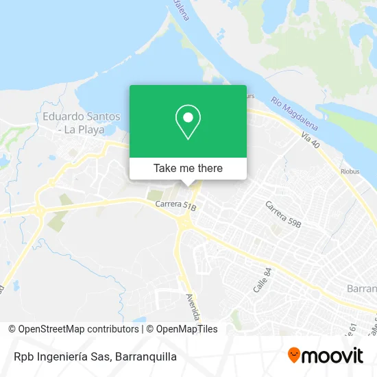 Rpb Ingeniería Sas map