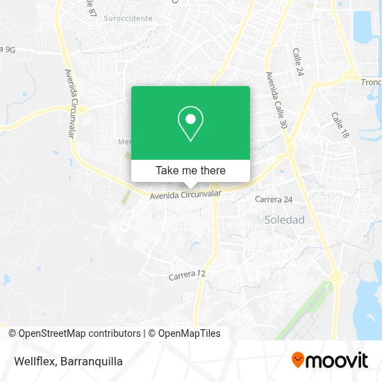 Wellflex map