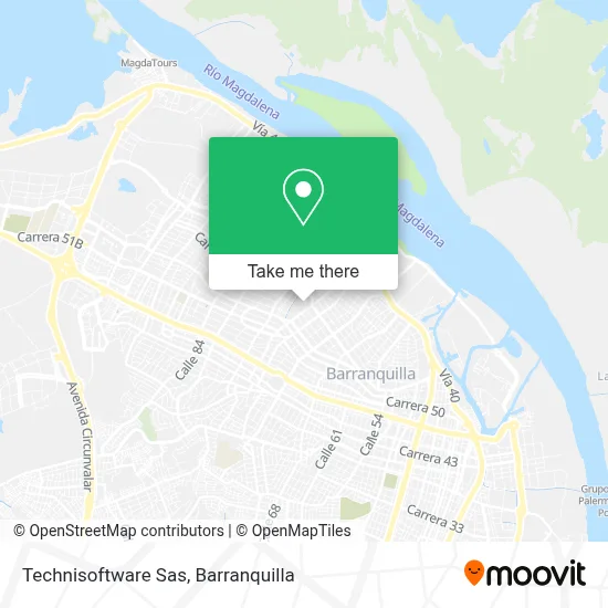 Technisoftware Sas map