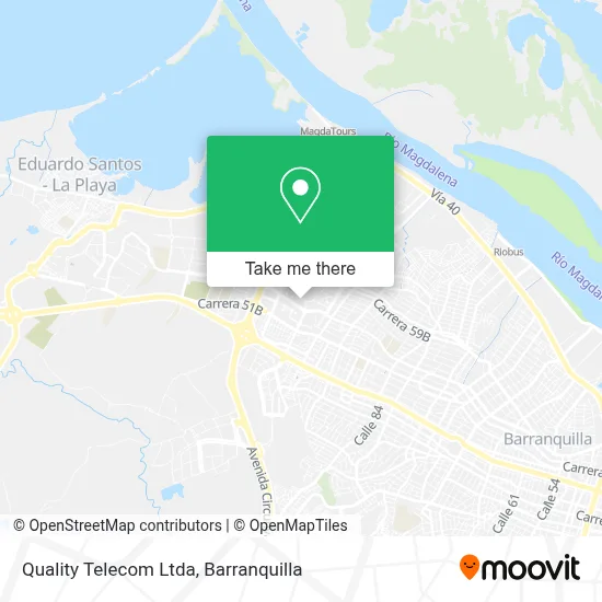 Quality Telecom Ltda map