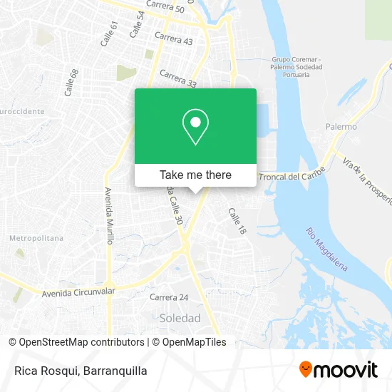 Rica Rosqui map