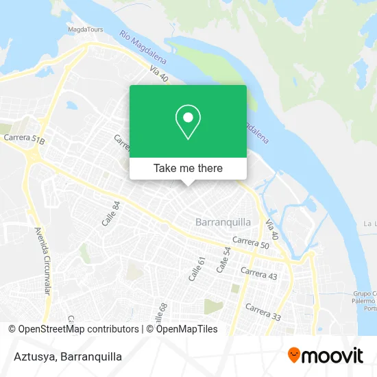 Aztusya map