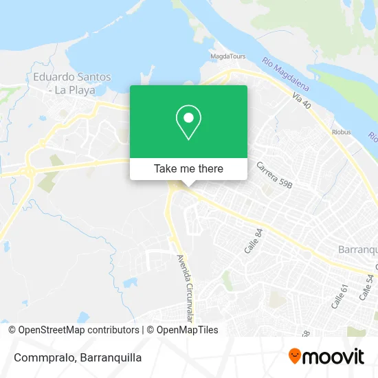 Commpralo map