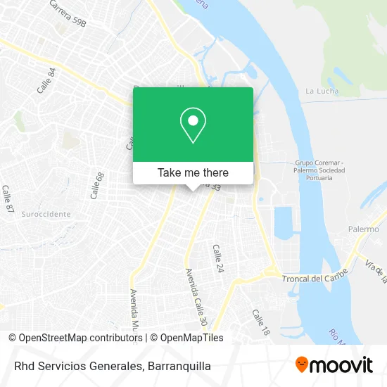 Rhd Servicios Generales map