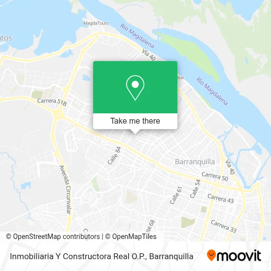 Inmobiliaria Y Constructora Real O.P. map