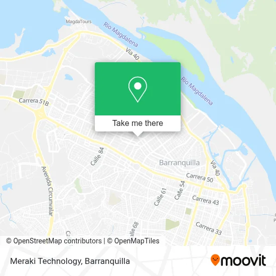 Meraki Technology map