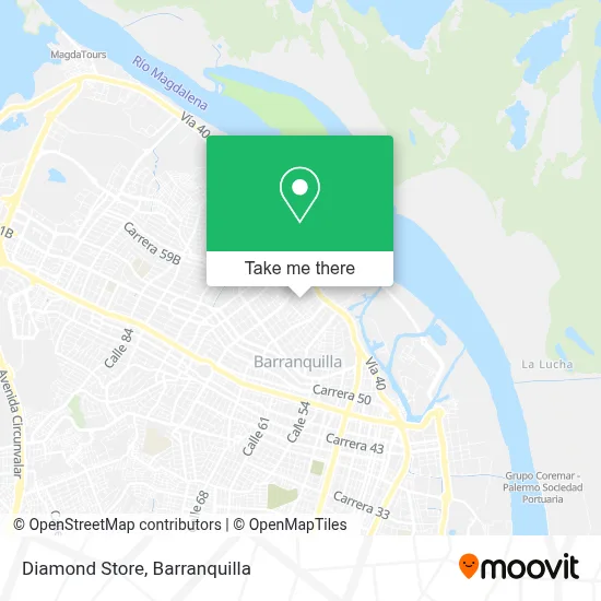 Diamond Store map