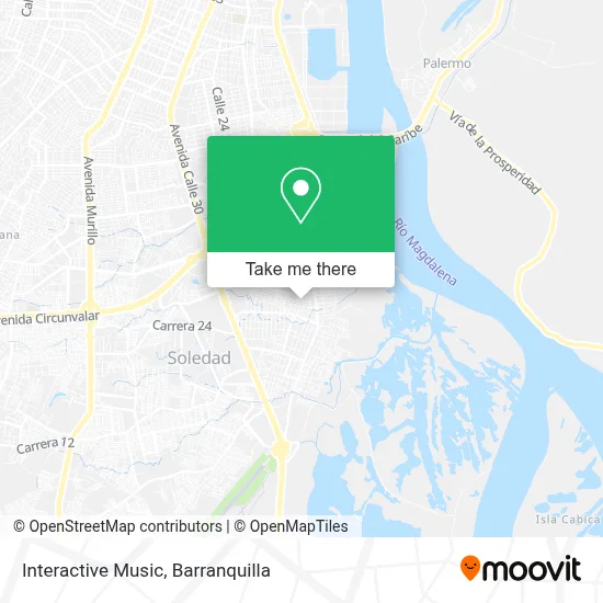 Interactive Music map