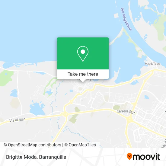 Brigitte Moda map