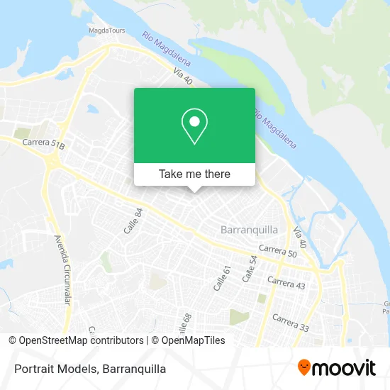 Portrait Models map