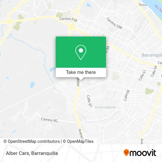 Alber Cars map